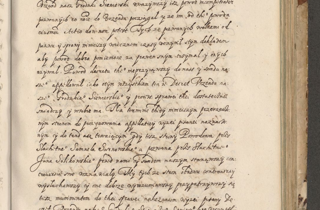Zdjęcie nr 310 dla obiektu archiwalnego: Acta actorum causarum spiritualium, civilium, criminalium, obligationum, quiettationum, inscriptionum, cessionum, decimarum, testamentorum, Illustrissimi et Reverendissimi Domini Domini Martini Szyszkowski Dei &amp; Apostolicae Sedis gratia Episcopi Cracovienisis Ducis Severiensis in annis 1617, 1618, 1619. Tomus Primus.
