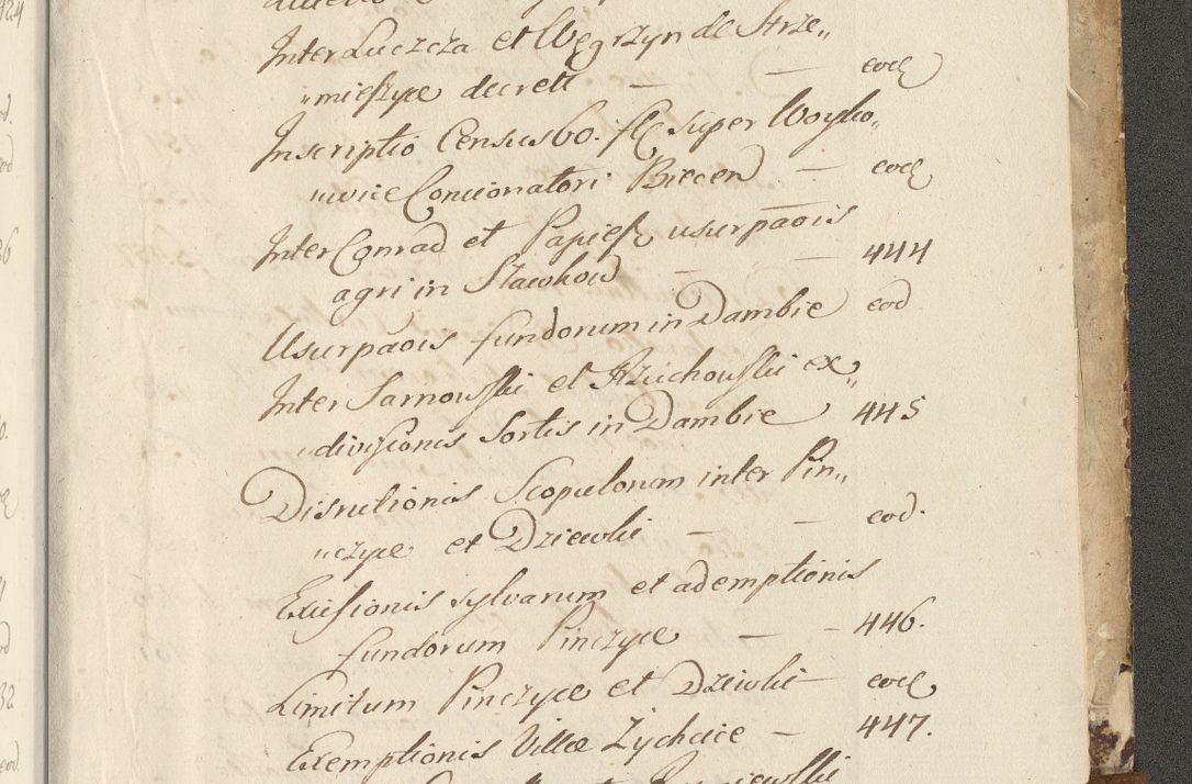 Zdjęcie nr 960 dla obiektu archiwalnego: Acta actorum causarum spiritualium, civilium, criminalium, obligationum, quiettationum, inscriptionum, cessionum, decimarum, testamentorum, Illustrissimi et Reverendissimi Domini Domini Martini Szyszkowski Dei &amp; Apostolicae Sedis gratia Episcopi Cracovienisis Ducis Severiensis in annis 1617, 1618, 1619. Tomus Primus.