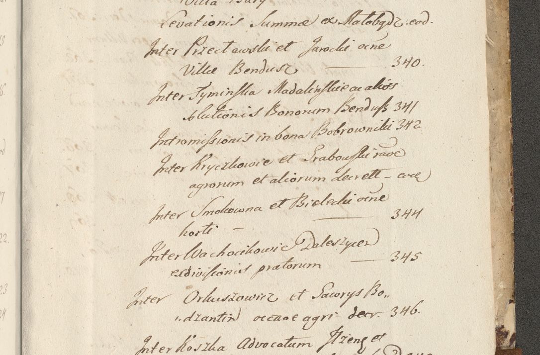Zdjęcie nr 956 dla obiektu archiwalnego: Acta actorum causarum spiritualium, civilium, criminalium, obligationum, quiettationum, inscriptionum, cessionum, decimarum, testamentorum, Illustrissimi et Reverendissimi Domini Domini Martini Szyszkowski Dei &amp; Apostolicae Sedis gratia Episcopi Cracovienisis Ducis Severiensis in annis 1617, 1618, 1619. Tomus Primus.
