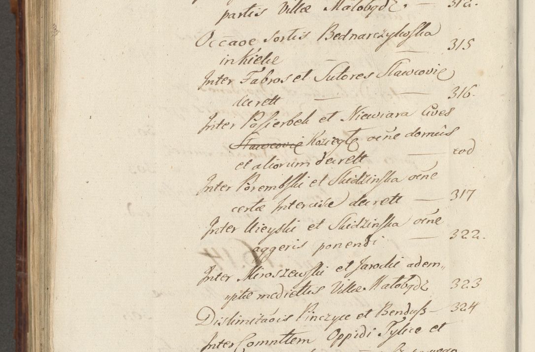 Zdjęcie nr 955 dla obiektu archiwalnego: Acta actorum causarum spiritualium, civilium, criminalium, obligationum, quiettationum, inscriptionum, cessionum, decimarum, testamentorum, Illustrissimi et Reverendissimi Domini Domini Martini Szyszkowski Dei &amp; Apostolicae Sedis gratia Episcopi Cracovienisis Ducis Severiensis in annis 1617, 1618, 1619. Tomus Primus.