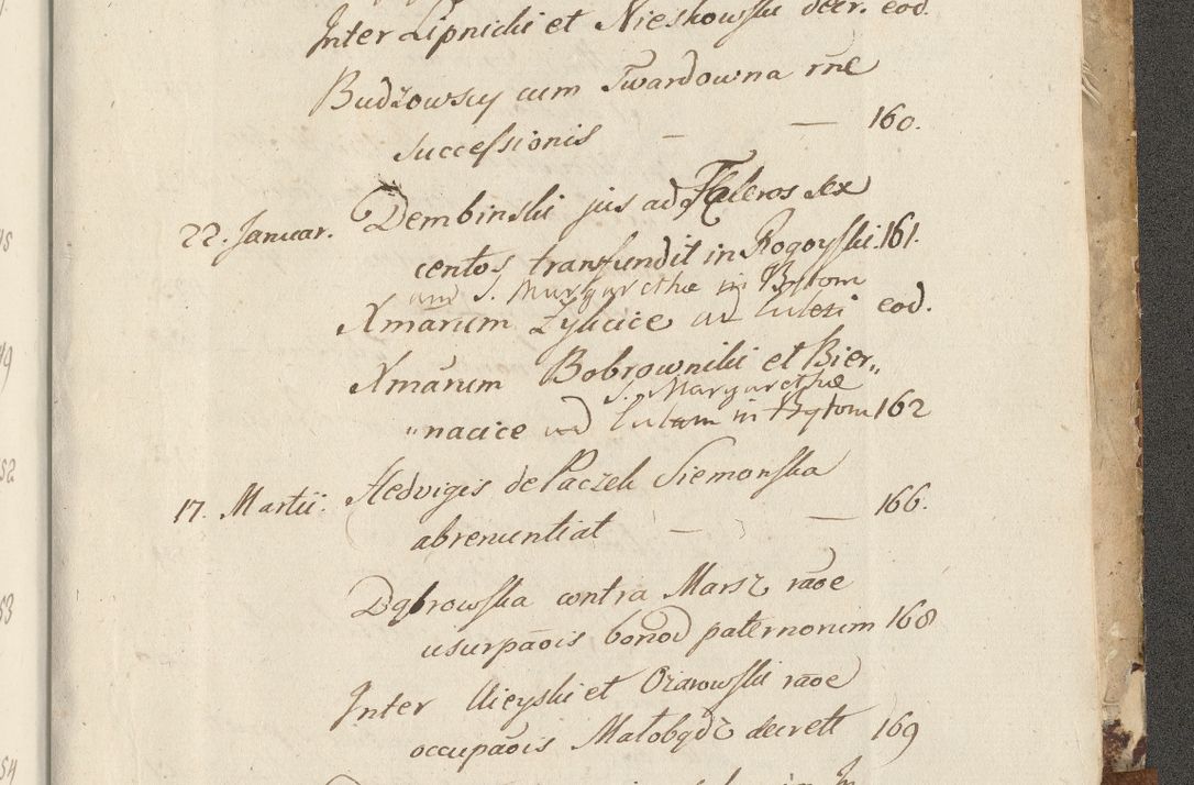 Zdjęcie nr 948 dla obiektu archiwalnego: Acta actorum causarum spiritualium, civilium, criminalium, obligationum, quiettationum, inscriptionum, cessionum, decimarum, testamentorum, Illustrissimi et Reverendissimi Domini Domini Martini Szyszkowski Dei &amp; Apostolicae Sedis gratia Episcopi Cracovienisis Ducis Severiensis in annis 1617, 1618, 1619. Tomus Primus.