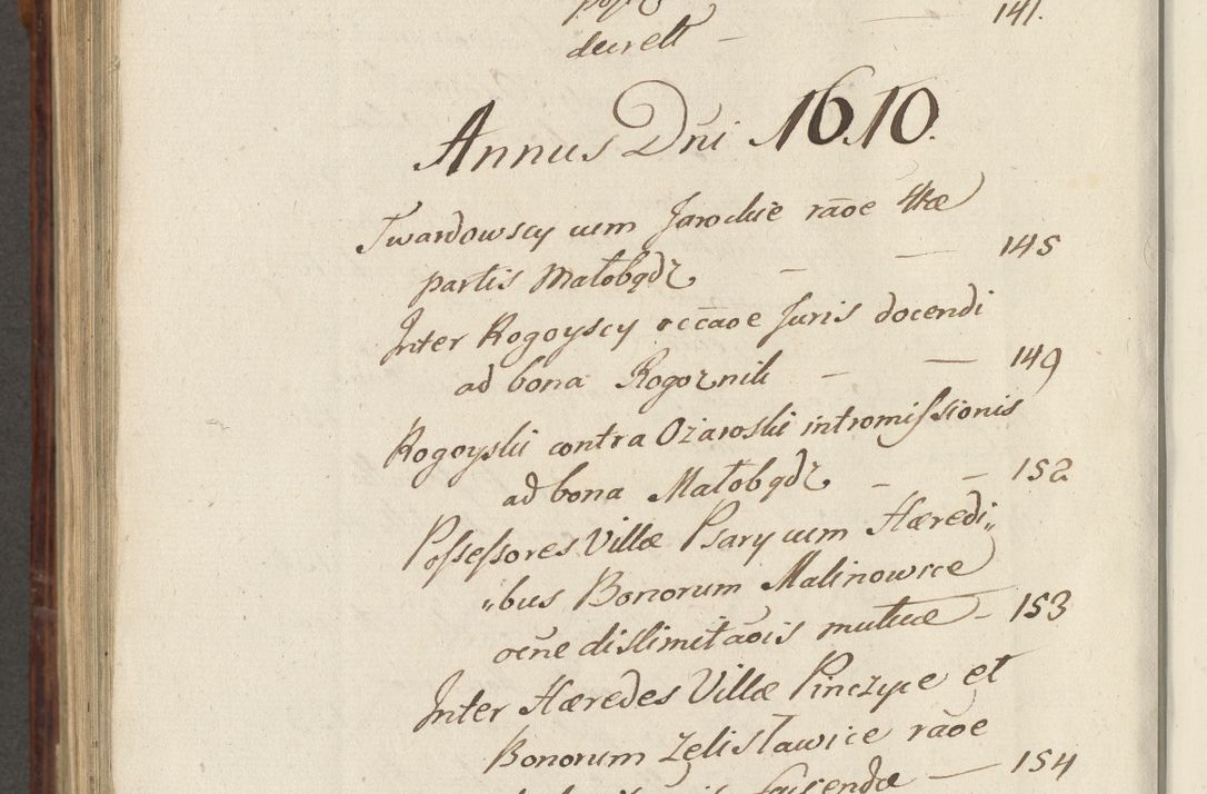 Zdjęcie nr 947 dla obiektu archiwalnego: Acta actorum causarum spiritualium, civilium, criminalium, obligationum, quiettationum, inscriptionum, cessionum, decimarum, testamentorum, Illustrissimi et Reverendissimi Domini Domini Martini Szyszkowski Dei &amp; Apostolicae Sedis gratia Episcopi Cracovienisis Ducis Severiensis in annis 1617, 1618, 1619. Tomus Primus.