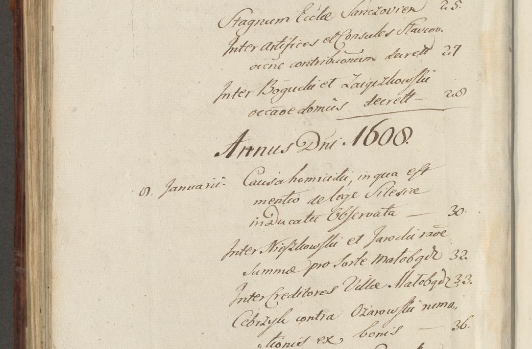 Zdjęcie nr 943 dla obiektu archiwalnego: Acta actorum causarum spiritualium, civilium, criminalium, obligationum, quiettationum, inscriptionum, cessionum, decimarum, testamentorum, Illustrissimi et Reverendissimi Domini Domini Martini Szyszkowski Dei &amp; Apostolicae Sedis gratia Episcopi Cracovienisis Ducis Severiensis in annis 1617, 1618, 1619. Tomus Primus.