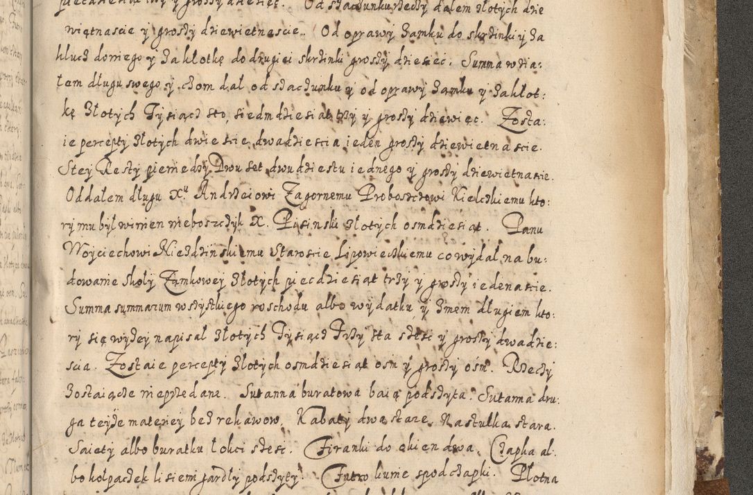 Zdjęcie nr 938 dla obiektu archiwalnego: Acta actorum causarum spiritualium, civilium, criminalium, obligationum, quiettationum, inscriptionum, cessionum, decimarum, testamentorum, Illustrissimi et Reverendissimi Domini Domini Martini Szyszkowski Dei &amp; Apostolicae Sedis gratia Episcopi Cracovienisis Ducis Severiensis in annis 1617, 1618, 1619. Tomus Primus.