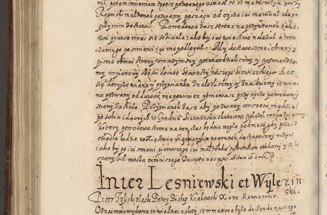 Zdjęcie nr 919 dla obiektu archiwalnego: Acta actorum causarum spiritualium, civilium, criminalium, obligationum, quiettationum, inscriptionum, cessionum, decimarum, testamentorum, Illustrissimi et Reverendissimi Domini Domini Martini Szyszkowski Dei &amp; Apostolicae Sedis gratia Episcopi Cracovienisis Ducis Severiensis in annis 1617, 1618, 1619. Tomus Primus.
