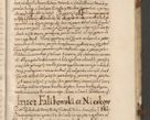 Zdjęcie nr 912 dla obiektu archiwalnego: Acta actorum causarum spiritualium, civilium, criminalium, obligationum, quiettationum, inscriptionum, cessionum, decimarum, testamentorum, Illustrissimi et Reverendissimi Domini Domini Martini Szyszkowski Dei &amp; Apostolicae Sedis gratia Episcopi Cracovienisis Ducis Severiensis in annis 1617, 1618, 1619. Tomus Primus.