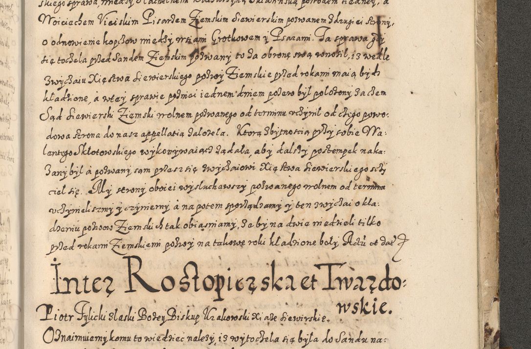 Zdjęcie nr 908 dla obiektu archiwalnego: Acta actorum causarum spiritualium, civilium, criminalium, obligationum, quiettationum, inscriptionum, cessionum, decimarum, testamentorum, Illustrissimi et Reverendissimi Domini Domini Martini Szyszkowski Dei &amp; Apostolicae Sedis gratia Episcopi Cracovienisis Ducis Severiensis in annis 1617, 1618, 1619. Tomus Primus.