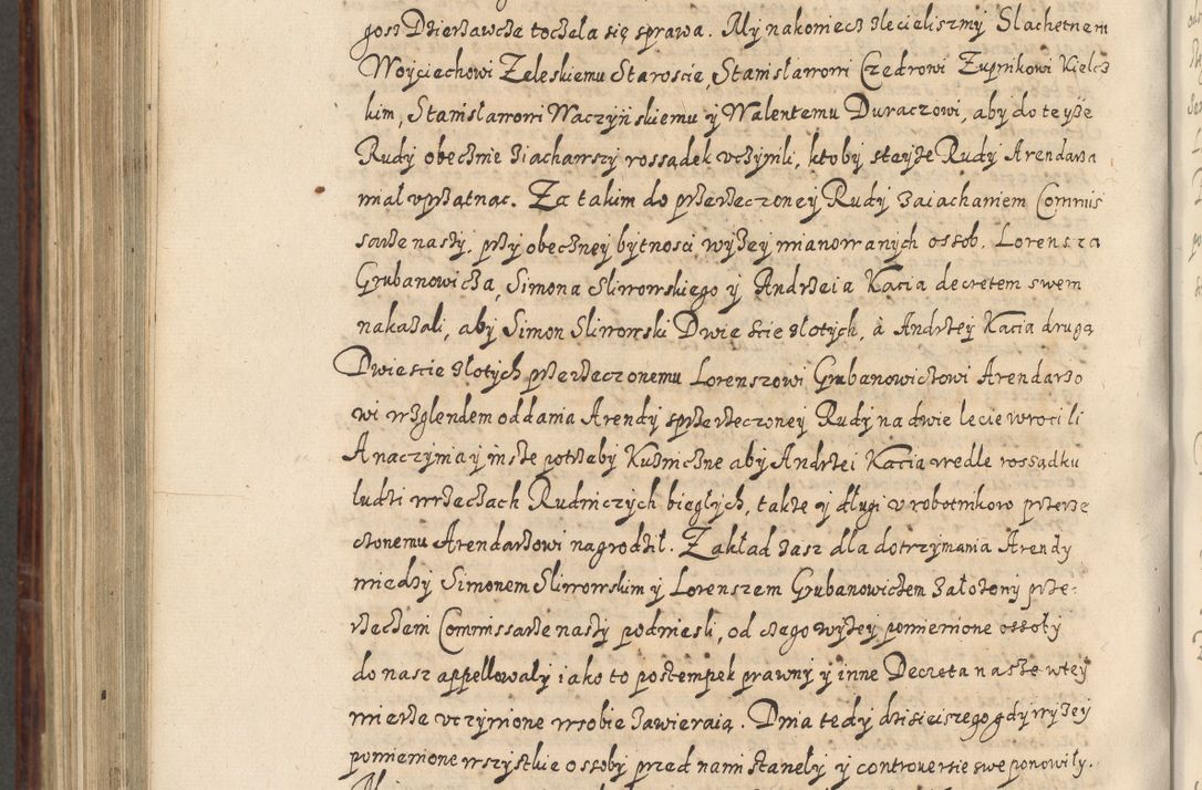 Zdjęcie nr 883 dla obiektu archiwalnego: Acta actorum causarum spiritualium, civilium, criminalium, obligationum, quiettationum, inscriptionum, cessionum, decimarum, testamentorum, Illustrissimi et Reverendissimi Domini Domini Martini Szyszkowski Dei &amp; Apostolicae Sedis gratia Episcopi Cracovienisis Ducis Severiensis in annis 1617, 1618, 1619. Tomus Primus.