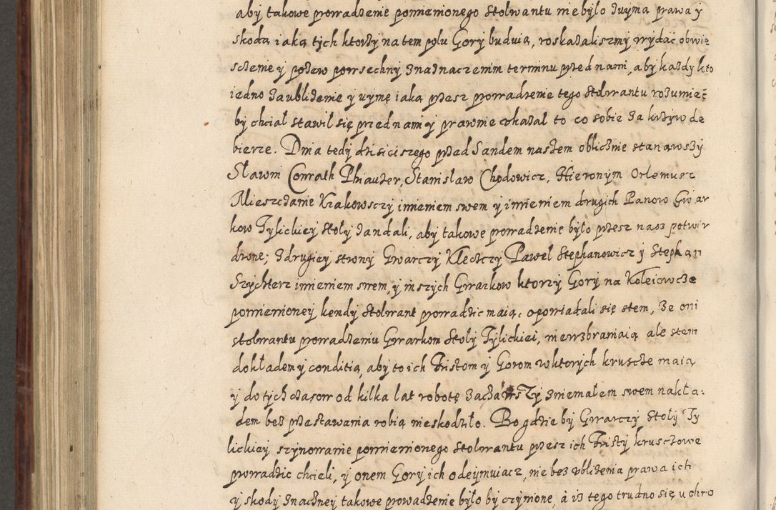 Zdjęcie nr 881 dla obiektu archiwalnego: Acta actorum causarum spiritualium, civilium, criminalium, obligationum, quiettationum, inscriptionum, cessionum, decimarum, testamentorum, Illustrissimi et Reverendissimi Domini Domini Martini Szyszkowski Dei &amp; Apostolicae Sedis gratia Episcopi Cracovienisis Ducis Severiensis in annis 1617, 1618, 1619. Tomus Primus.