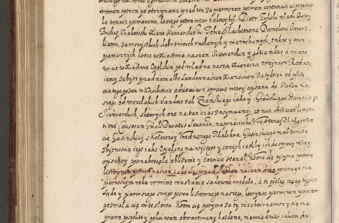 Zdjęcie nr 873 dla obiektu archiwalnego: Acta actorum causarum spiritualium, civilium, criminalium, obligationum, quiettationum, inscriptionum, cessionum, decimarum, testamentorum, Illustrissimi et Reverendissimi Domini Domini Martini Szyszkowski Dei &amp; Apostolicae Sedis gratia Episcopi Cracovienisis Ducis Severiensis in annis 1617, 1618, 1619. Tomus Primus.