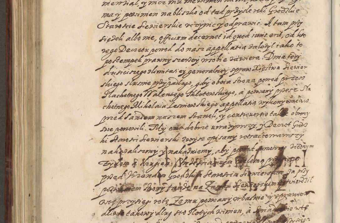 Zdjęcie nr 865 dla obiektu archiwalnego: Acta actorum causarum spiritualium, civilium, criminalium, obligationum, quiettationum, inscriptionum, cessionum, decimarum, testamentorum, Illustrissimi et Reverendissimi Domini Domini Martini Szyszkowski Dei &amp; Apostolicae Sedis gratia Episcopi Cracovienisis Ducis Severiensis in annis 1617, 1618, 1619. Tomus Primus.