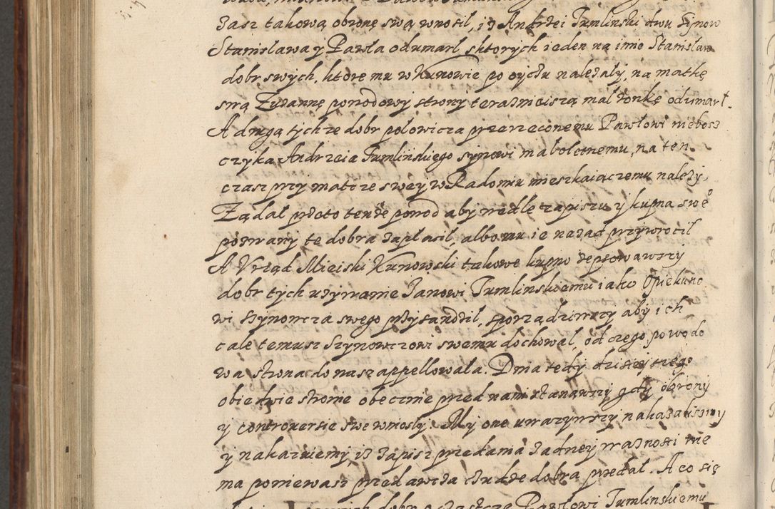Zdjęcie nr 857 dla obiektu archiwalnego: Acta actorum causarum spiritualium, civilium, criminalium, obligationum, quiettationum, inscriptionum, cessionum, decimarum, testamentorum, Illustrissimi et Reverendissimi Domini Domini Martini Szyszkowski Dei &amp; Apostolicae Sedis gratia Episcopi Cracovienisis Ducis Severiensis in annis 1617, 1618, 1619. Tomus Primus.