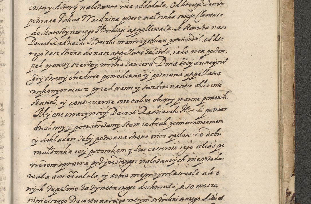 Zdjęcie nr 846 dla obiektu archiwalnego: Acta actorum causarum spiritualium, civilium, criminalium, obligationum, quiettationum, inscriptionum, cessionum, decimarum, testamentorum, Illustrissimi et Reverendissimi Domini Domini Martini Szyszkowski Dei &amp; Apostolicae Sedis gratia Episcopi Cracovienisis Ducis Severiensis in annis 1617, 1618, 1619. Tomus Primus.