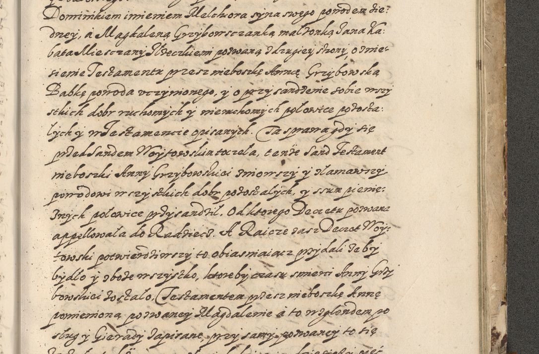 Zdjęcie nr 842 dla obiektu archiwalnego: Acta actorum causarum spiritualium, civilium, criminalium, obligationum, quiettationum, inscriptionum, cessionum, decimarum, testamentorum, Illustrissimi et Reverendissimi Domini Domini Martini Szyszkowski Dei &amp; Apostolicae Sedis gratia Episcopi Cracovienisis Ducis Severiensis in annis 1617, 1618, 1619. Tomus Primus.