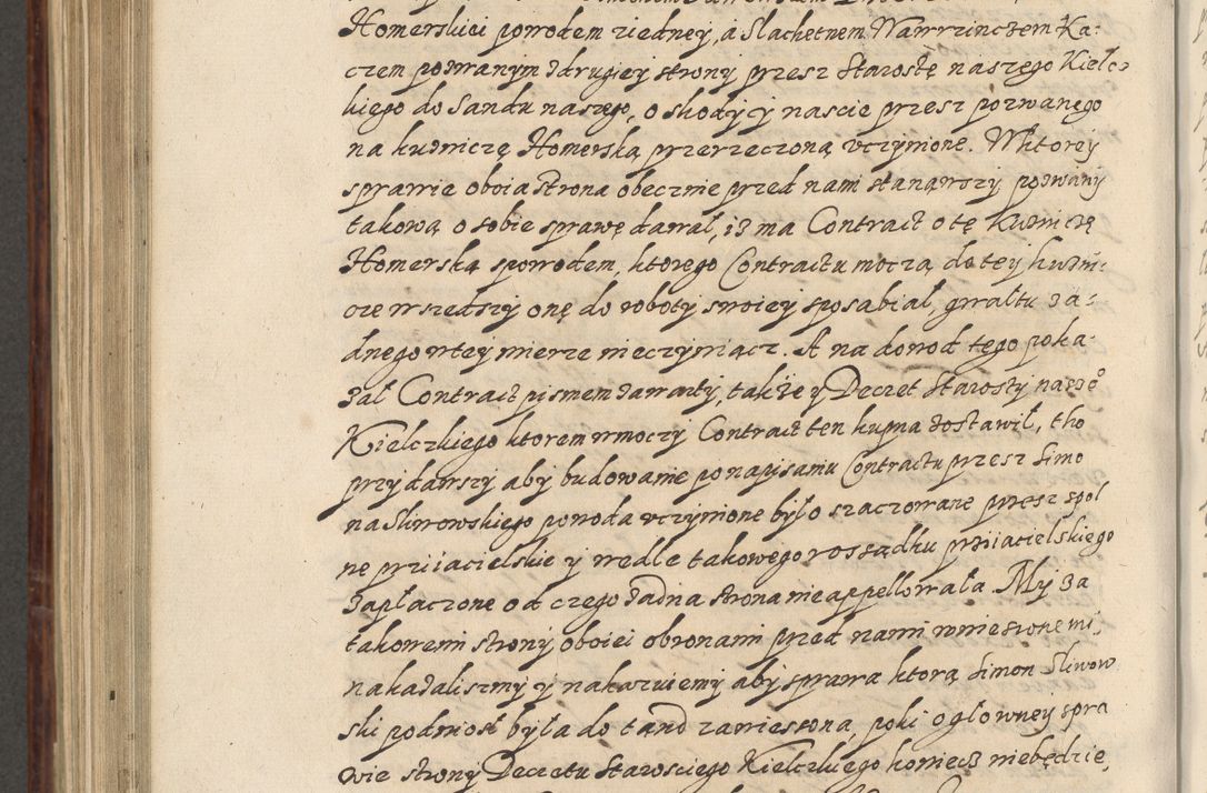 Zdjęcie nr 839 dla obiektu archiwalnego: Acta actorum causarum spiritualium, civilium, criminalium, obligationum, quiettationum, inscriptionum, cessionum, decimarum, testamentorum, Illustrissimi et Reverendissimi Domini Domini Martini Szyszkowski Dei &amp; Apostolicae Sedis gratia Episcopi Cracovienisis Ducis Severiensis in annis 1617, 1618, 1619. Tomus Primus.