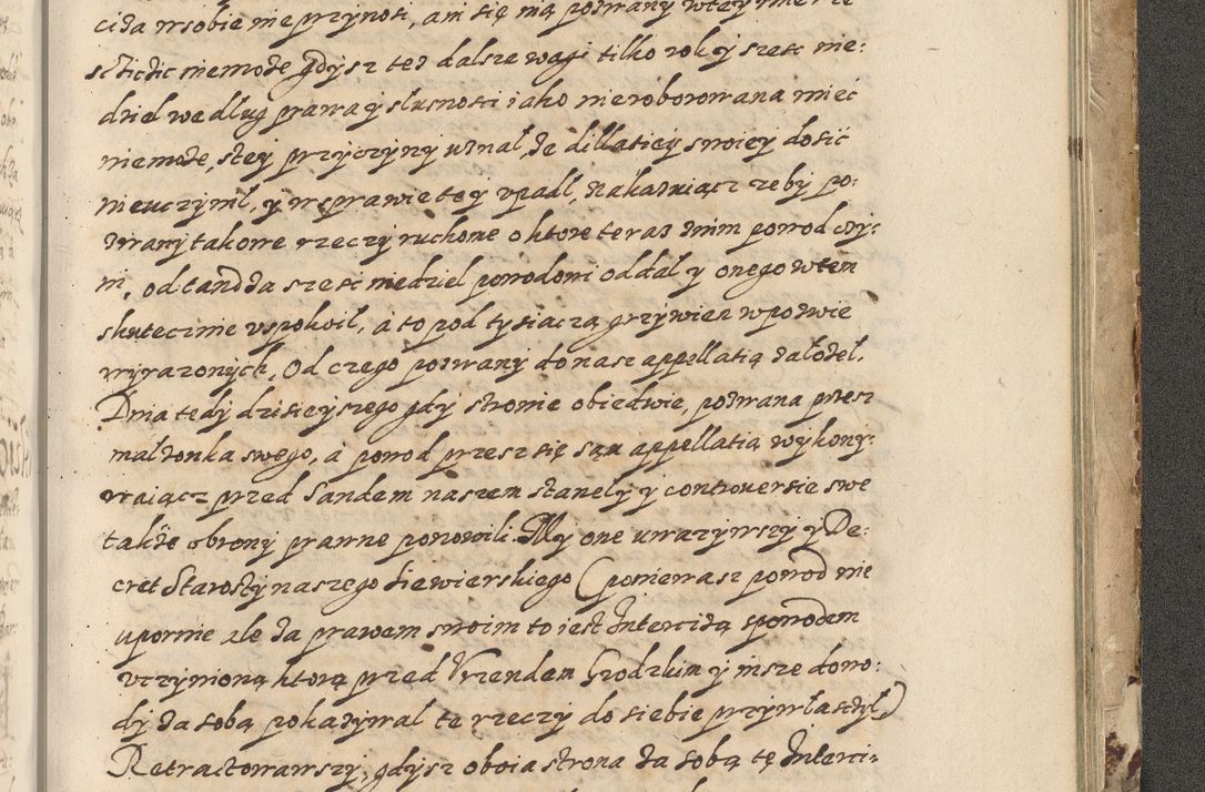 Zdjęcie nr 834 dla obiektu archiwalnego: Acta actorum causarum spiritualium, civilium, criminalium, obligationum, quiettationum, inscriptionum, cessionum, decimarum, testamentorum, Illustrissimi et Reverendissimi Domini Domini Martini Szyszkowski Dei &amp; Apostolicae Sedis gratia Episcopi Cracovienisis Ducis Severiensis in annis 1617, 1618, 1619. Tomus Primus.