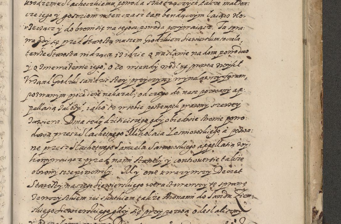 Zdjęcie nr 826 dla obiektu archiwalnego: Acta actorum causarum spiritualium, civilium, criminalium, obligationum, quiettationum, inscriptionum, cessionum, decimarum, testamentorum, Illustrissimi et Reverendissimi Domini Domini Martini Szyszkowski Dei &amp; Apostolicae Sedis gratia Episcopi Cracovienisis Ducis Severiensis in annis 1617, 1618, 1619. Tomus Primus.