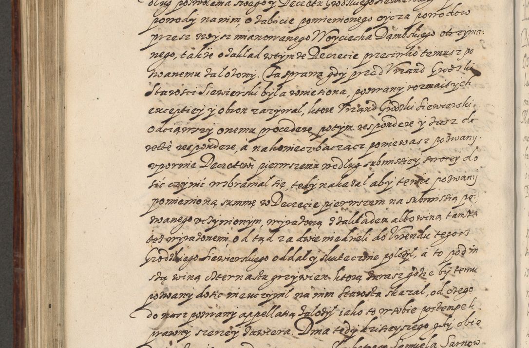 Zdjęcie nr 827 dla obiektu archiwalnego: Acta actorum causarum spiritualium, civilium, criminalium, obligationum, quiettationum, inscriptionum, cessionum, decimarum, testamentorum, Illustrissimi et Reverendissimi Domini Domini Martini Szyszkowski Dei &amp; Apostolicae Sedis gratia Episcopi Cracovienisis Ducis Severiensis in annis 1617, 1618, 1619. Tomus Primus.