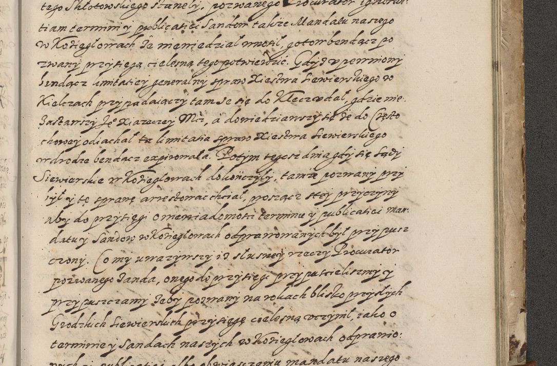 Zdjęcie nr 824 dla obiektu archiwalnego: Acta actorum causarum spiritualium, civilium, criminalium, obligationum, quiettationum, inscriptionum, cessionum, decimarum, testamentorum, Illustrissimi et Reverendissimi Domini Domini Martini Szyszkowski Dei &amp; Apostolicae Sedis gratia Episcopi Cracovienisis Ducis Severiensis in annis 1617, 1618, 1619. Tomus Primus.