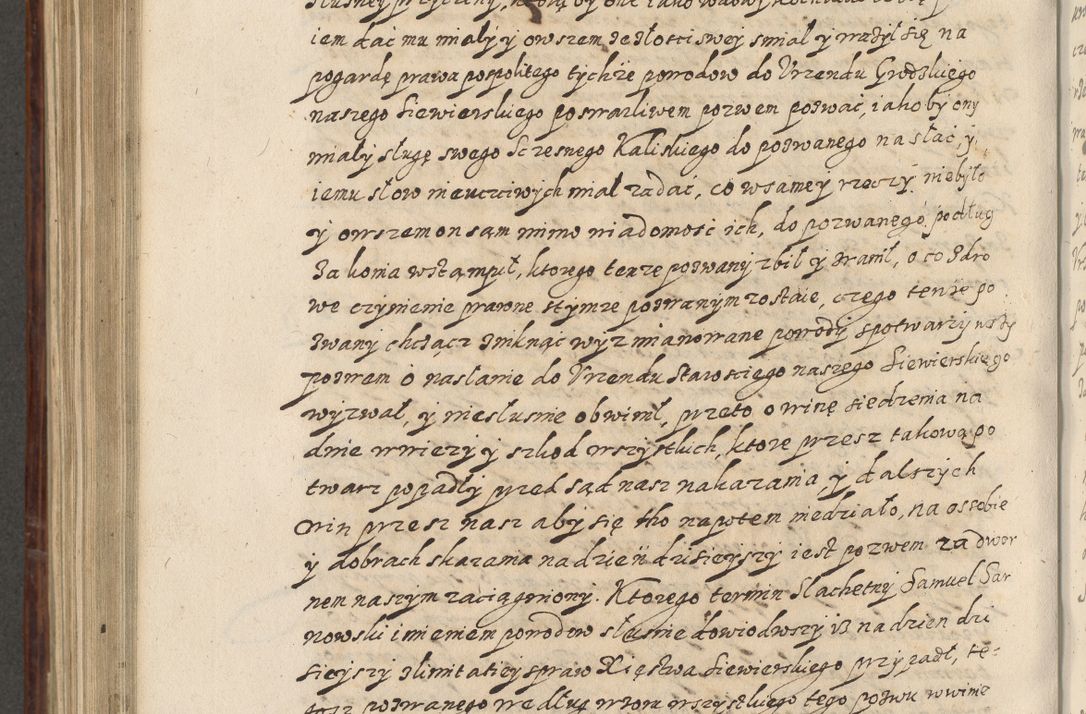 Zdjęcie nr 825 dla obiektu archiwalnego: Acta actorum causarum spiritualium, civilium, criminalium, obligationum, quiettationum, inscriptionum, cessionum, decimarum, testamentorum, Illustrissimi et Reverendissimi Domini Domini Martini Szyszkowski Dei &amp; Apostolicae Sedis gratia Episcopi Cracovienisis Ducis Severiensis in annis 1617, 1618, 1619. Tomus Primus.