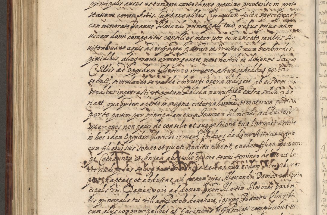 Zdjęcie nr 813 dla obiektu archiwalnego: Acta actorum causarum spiritualium, civilium, criminalium, obligationum, quiettationum, inscriptionum, cessionum, decimarum, testamentorum, Illustrissimi et Reverendissimi Domini Domini Martini Szyszkowski Dei &amp; Apostolicae Sedis gratia Episcopi Cracovienisis Ducis Severiensis in annis 1617, 1618, 1619. Tomus Primus.