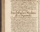 Zdjęcie nr 797 dla obiektu archiwalnego: Acta actorum causarum spiritualium, civilium, criminalium, obligationum, quiettationum, inscriptionum, cessionum, decimarum, testamentorum, Illustrissimi et Reverendissimi Domini Domini Martini Szyszkowski Dei &amp; Apostolicae Sedis gratia Episcopi Cracovienisis Ducis Severiensis in annis 1617, 1618, 1619. Tomus Primus.