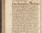 Zdjęcie nr 799 dla obiektu archiwalnego: Acta actorum causarum spiritualium, civilium, criminalium, obligationum, quiettationum, inscriptionum, cessionum, decimarum, testamentorum, Illustrissimi et Reverendissimi Domini Domini Martini Szyszkowski Dei &amp; Apostolicae Sedis gratia Episcopi Cracovienisis Ducis Severiensis in annis 1617, 1618, 1619. Tomus Primus.
