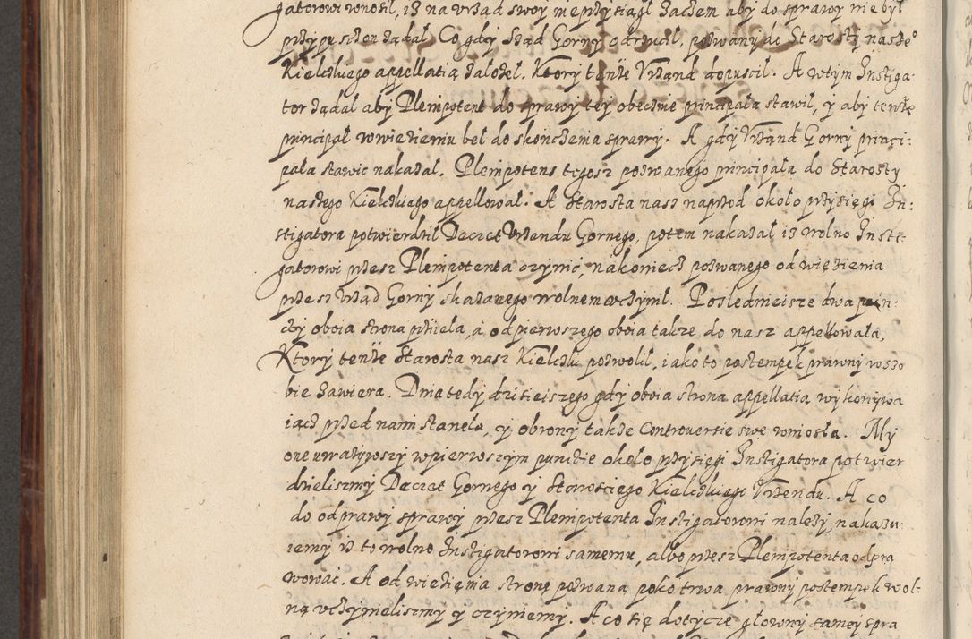 Zdjęcie nr 781 dla obiektu archiwalnego: Acta actorum causarum spiritualium, civilium, criminalium, obligationum, quiettationum, inscriptionum, cessionum, decimarum, testamentorum, Illustrissimi et Reverendissimi Domini Domini Martini Szyszkowski Dei &amp; Apostolicae Sedis gratia Episcopi Cracovienisis Ducis Severiensis in annis 1617, 1618, 1619. Tomus Primus.