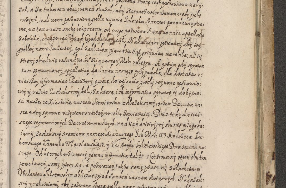 Zdjęcie nr 762 dla obiektu archiwalnego: Acta actorum causarum spiritualium, civilium, criminalium, obligationum, quiettationum, inscriptionum, cessionum, decimarum, testamentorum, Illustrissimi et Reverendissimi Domini Domini Martini Szyszkowski Dei &amp; Apostolicae Sedis gratia Episcopi Cracovienisis Ducis Severiensis in annis 1617, 1618, 1619. Tomus Primus.