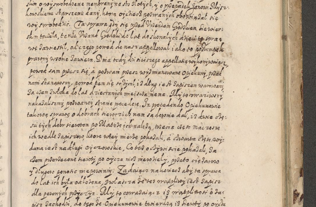 Zdjęcie nr 760 dla obiektu archiwalnego: Acta actorum causarum spiritualium, civilium, criminalium, obligationum, quiettationum, inscriptionum, cessionum, decimarum, testamentorum, Illustrissimi et Reverendissimi Domini Domini Martini Szyszkowski Dei &amp; Apostolicae Sedis gratia Episcopi Cracovienisis Ducis Severiensis in annis 1617, 1618, 1619. Tomus Primus.