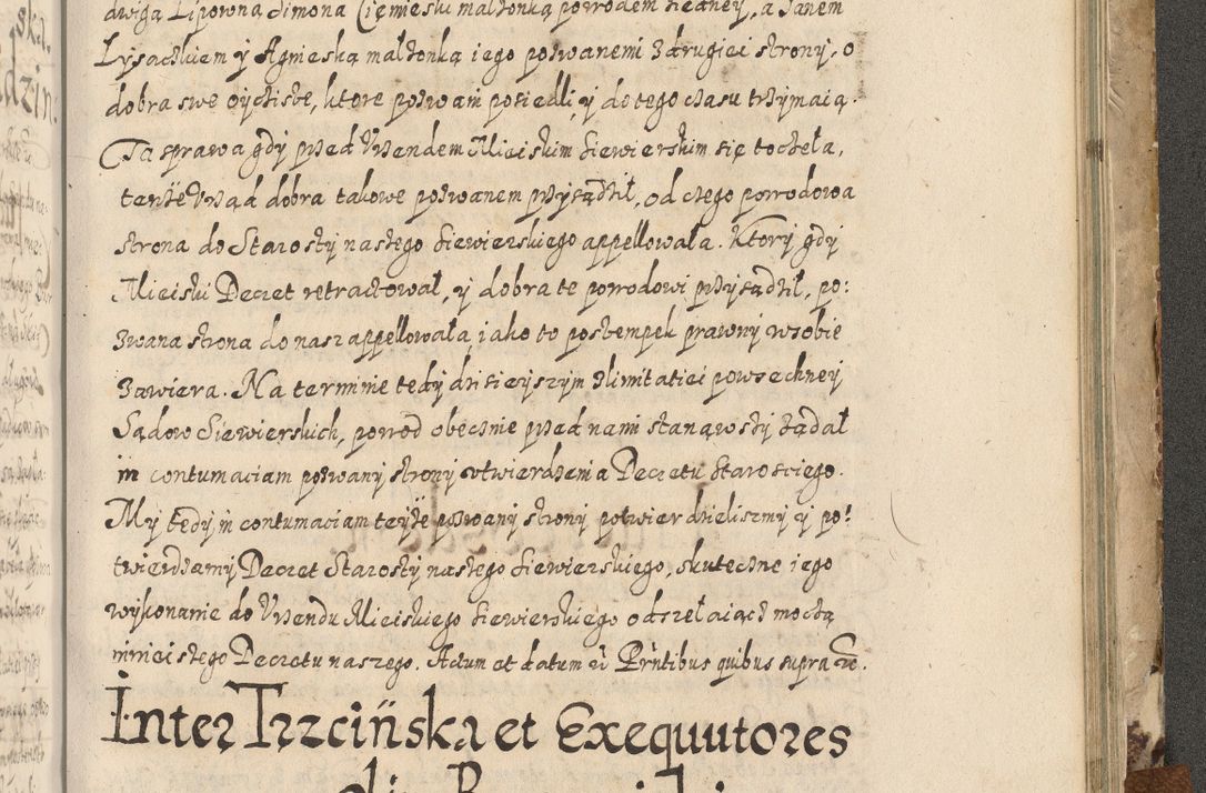 Zdjęcie nr 742 dla obiektu archiwalnego: Acta actorum causarum spiritualium, civilium, criminalium, obligationum, quiettationum, inscriptionum, cessionum, decimarum, testamentorum, Illustrissimi et Reverendissimi Domini Domini Martini Szyszkowski Dei &amp; Apostolicae Sedis gratia Episcopi Cracovienisis Ducis Severiensis in annis 1617, 1618, 1619. Tomus Primus.