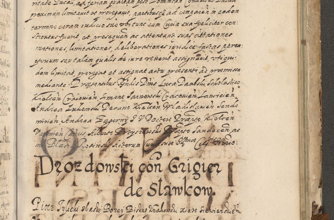 Zdjęcie nr 728 dla obiektu archiwalnego: Acta actorum causarum spiritualium, civilium, criminalium, obligationum, quiettationum, inscriptionum, cessionum, decimarum, testamentorum, Illustrissimi et Reverendissimi Domini Domini Martini Szyszkowski Dei &amp; Apostolicae Sedis gratia Episcopi Cracovienisis Ducis Severiensis in annis 1617, 1618, 1619. Tomus Primus.