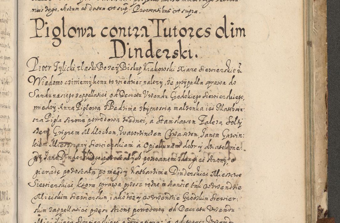 Zdjęcie nr 726 dla obiektu archiwalnego: Acta actorum causarum spiritualium, civilium, criminalium, obligationum, quiettationum, inscriptionum, cessionum, decimarum, testamentorum, Illustrissimi et Reverendissimi Domini Domini Martini Szyszkowski Dei &amp; Apostolicae Sedis gratia Episcopi Cracovienisis Ducis Severiensis in annis 1617, 1618, 1619. Tomus Primus.