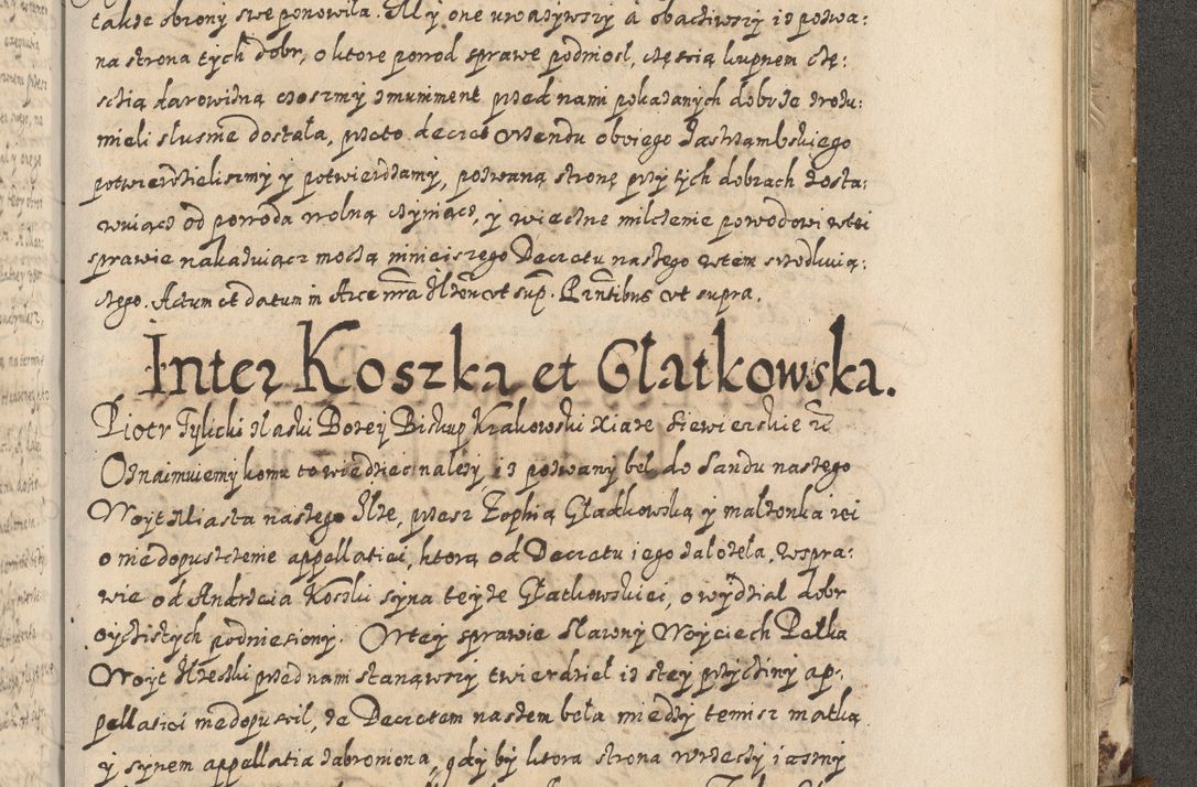 Zdjęcie nr 714 dla obiektu archiwalnego: Acta actorum causarum spiritualium, civilium, criminalium, obligationum, quiettationum, inscriptionum, cessionum, decimarum, testamentorum, Illustrissimi et Reverendissimi Domini Domini Martini Szyszkowski Dei &amp; Apostolicae Sedis gratia Episcopi Cracovienisis Ducis Severiensis in annis 1617, 1618, 1619. Tomus Primus.