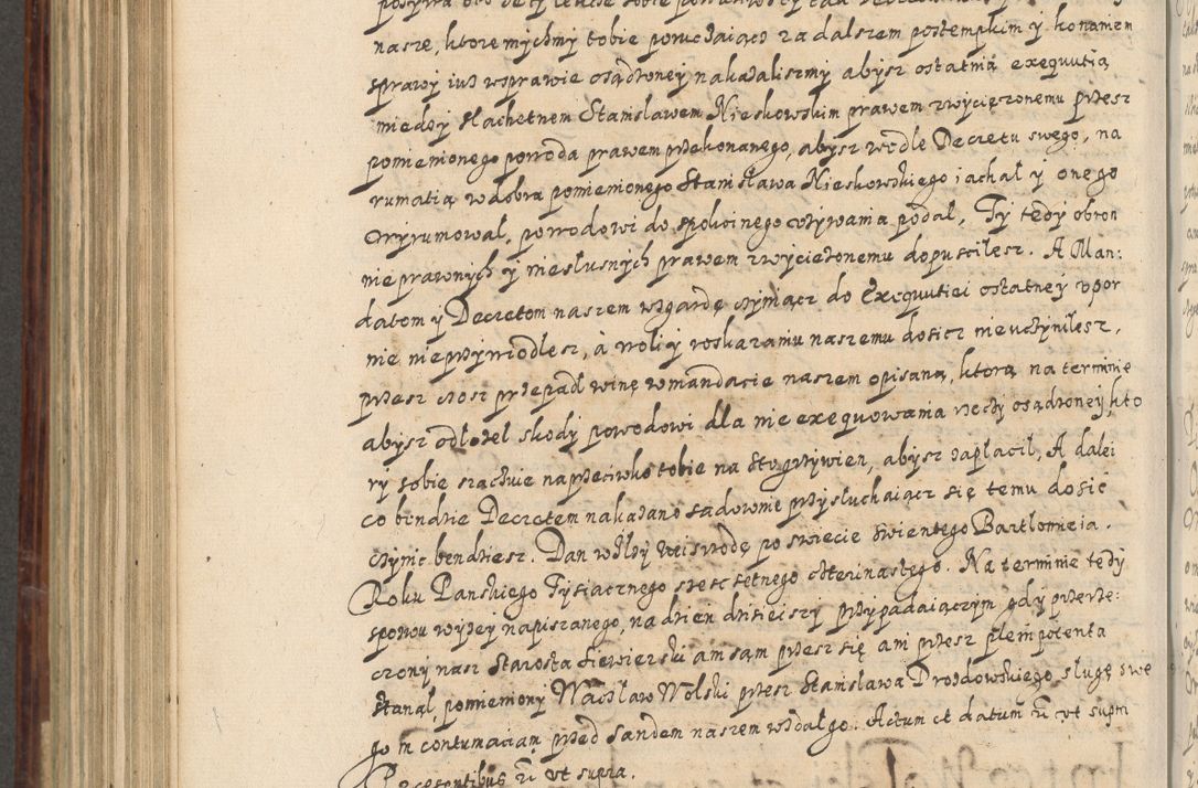 Zdjęcie nr 713 dla obiektu archiwalnego: Acta actorum causarum spiritualium, civilium, criminalium, obligationum, quiettationum, inscriptionum, cessionum, decimarum, testamentorum, Illustrissimi et Reverendissimi Domini Domini Martini Szyszkowski Dei &amp; Apostolicae Sedis gratia Episcopi Cracovienisis Ducis Severiensis in annis 1617, 1618, 1619. Tomus Primus.