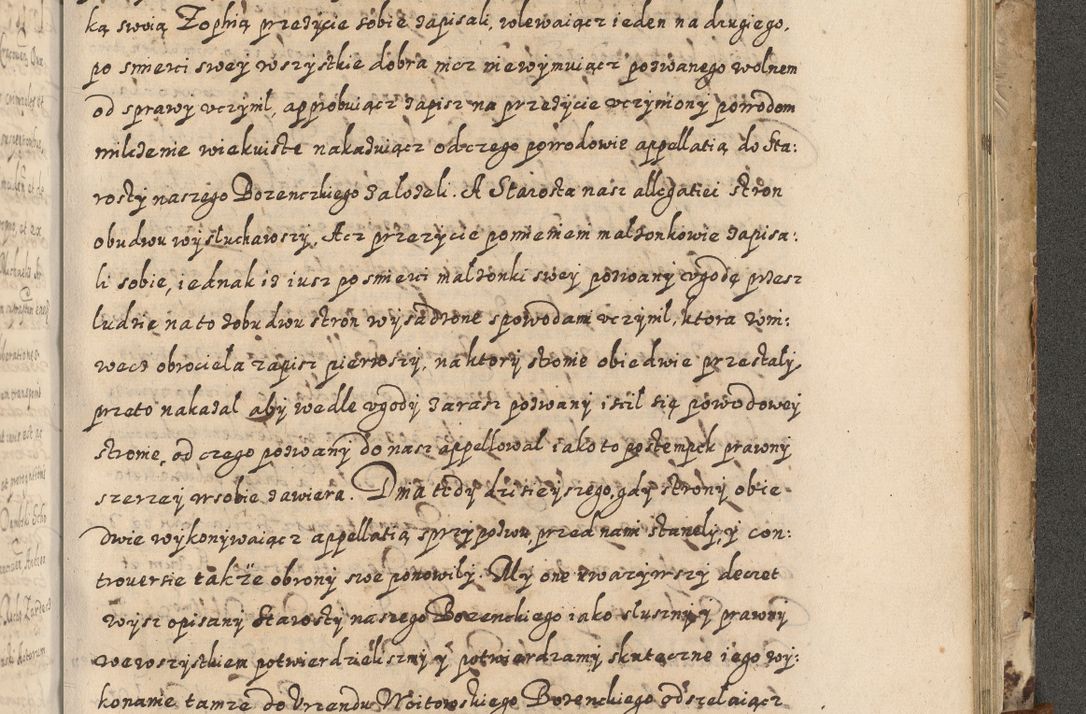Zdjęcie nr 702 dla obiektu archiwalnego: Acta actorum causarum spiritualium, civilium, criminalium, obligationum, quiettationum, inscriptionum, cessionum, decimarum, testamentorum, Illustrissimi et Reverendissimi Domini Domini Martini Szyszkowski Dei &amp; Apostolicae Sedis gratia Episcopi Cracovienisis Ducis Severiensis in annis 1617, 1618, 1619. Tomus Primus.