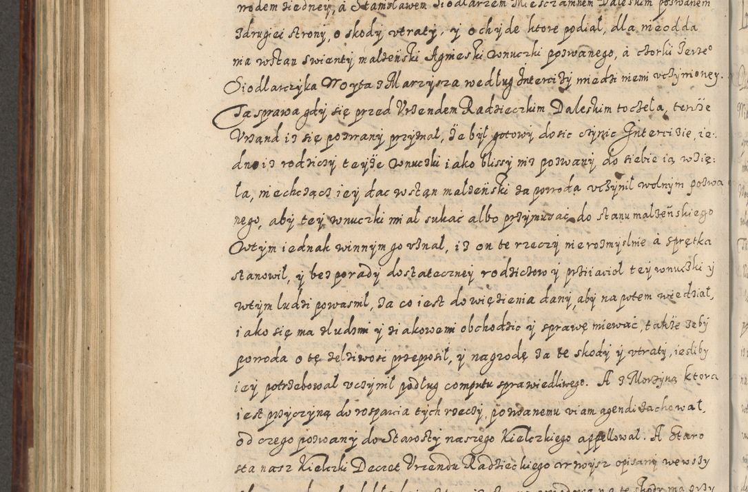 Zdjęcie nr 699 dla obiektu archiwalnego: Acta actorum causarum spiritualium, civilium, criminalium, obligationum, quiettationum, inscriptionum, cessionum, decimarum, testamentorum, Illustrissimi et Reverendissimi Domini Domini Martini Szyszkowski Dei &amp; Apostolicae Sedis gratia Episcopi Cracovienisis Ducis Severiensis in annis 1617, 1618, 1619. Tomus Primus.