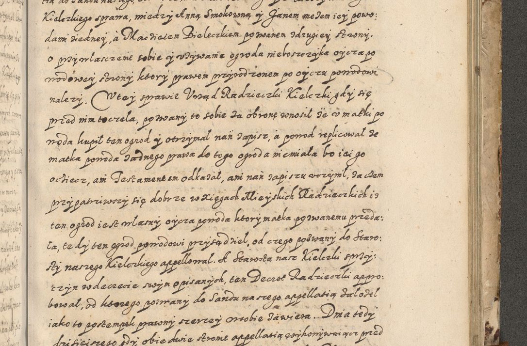 Zdjęcie nr 698 dla obiektu archiwalnego: Acta actorum causarum spiritualium, civilium, criminalium, obligationum, quiettationum, inscriptionum, cessionum, decimarum, testamentorum, Illustrissimi et Reverendissimi Domini Domini Martini Szyszkowski Dei &amp; Apostolicae Sedis gratia Episcopi Cracovienisis Ducis Severiensis in annis 1617, 1618, 1619. Tomus Primus.