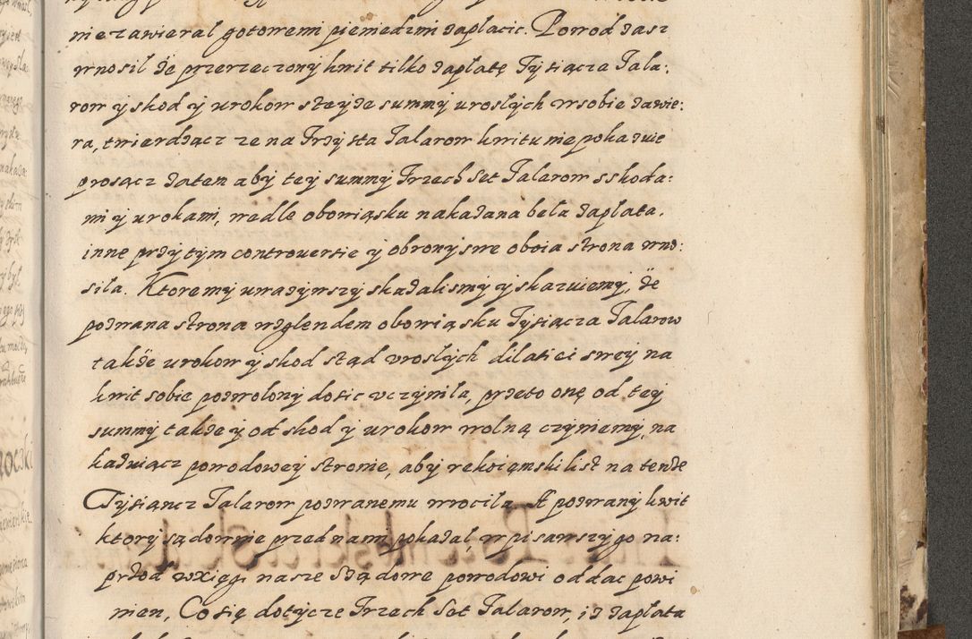 Zdjęcie nr 662 dla obiektu archiwalnego: Acta actorum causarum spiritualium, civilium, criminalium, obligationum, quiettationum, inscriptionum, cessionum, decimarum, testamentorum, Illustrissimi et Reverendissimi Domini Domini Martini Szyszkowski Dei &amp; Apostolicae Sedis gratia Episcopi Cracovienisis Ducis Severiensis in annis 1617, 1618, 1619. Tomus Primus.