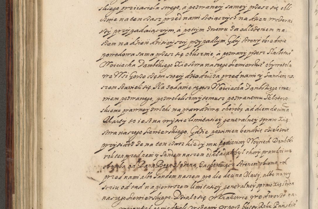 Zdjęcie nr 649 dla obiektu archiwalnego: Acta actorum causarum spiritualium, civilium, criminalium, obligationum, quiettationum, inscriptionum, cessionum, decimarum, testamentorum, Illustrissimi et Reverendissimi Domini Domini Martini Szyszkowski Dei &amp; Apostolicae Sedis gratia Episcopi Cracovienisis Ducis Severiensis in annis 1617, 1618, 1619. Tomus Primus.