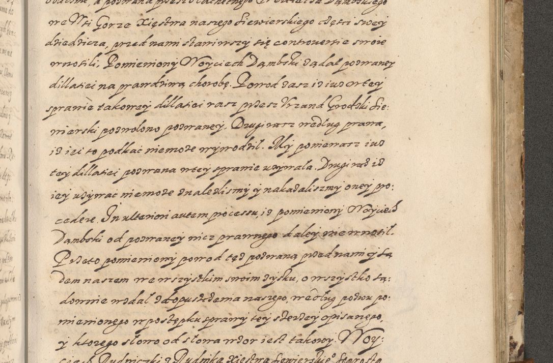 Zdjęcie nr 646 dla obiektu archiwalnego: Acta actorum causarum spiritualium, civilium, criminalium, obligationum, quiettationum, inscriptionum, cessionum, decimarum, testamentorum, Illustrissimi et Reverendissimi Domini Domini Martini Szyszkowski Dei &amp; Apostolicae Sedis gratia Episcopi Cracovienisis Ducis Severiensis in annis 1617, 1618, 1619. Tomus Primus.