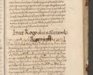 Zdjęcie nr 640 dla obiektu archiwalnego: Acta actorum causarum spiritualium, civilium, criminalium, obligationum, quiettationum, inscriptionum, cessionum, decimarum, testamentorum, Illustrissimi et Reverendissimi Domini Domini Martini Szyszkowski Dei &amp; Apostolicae Sedis gratia Episcopi Cracovienisis Ducis Severiensis in annis 1617, 1618, 1619. Tomus Primus.