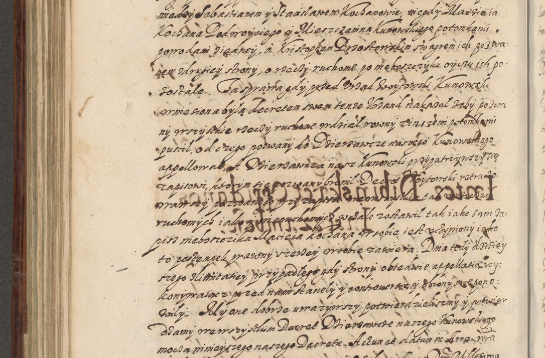 Zdjęcie nr 615 dla obiektu archiwalnego: Acta actorum causarum spiritualium, civilium, criminalium, obligationum, quiettationum, inscriptionum, cessionum, decimarum, testamentorum, Illustrissimi et Reverendissimi Domini Domini Martini Szyszkowski Dei &amp; Apostolicae Sedis gratia Episcopi Cracovienisis Ducis Severiensis in annis 1617, 1618, 1619. Tomus Primus.