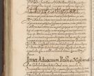 Zdjęcie nr 613 dla obiektu archiwalnego: Acta actorum causarum spiritualium, civilium, criminalium, obligationum, quiettationum, inscriptionum, cessionum, decimarum, testamentorum, Illustrissimi et Reverendissimi Domini Domini Martini Szyszkowski Dei &amp; Apostolicae Sedis gratia Episcopi Cracovienisis Ducis Severiensis in annis 1617, 1618, 1619. Tomus Primus.