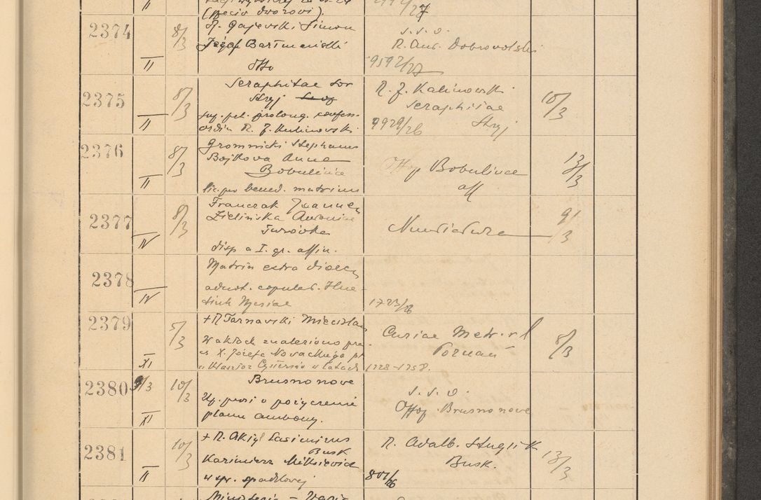 Zdjęcie nr 171 dla obiektu archiwalnego: Protocollum Consistorii lat. Leop. 1928