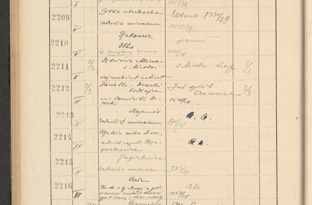 Zdjęcie nr 160 dla obiektu archiwalnego: Protocollum Consistorii lat. Leop. 1928