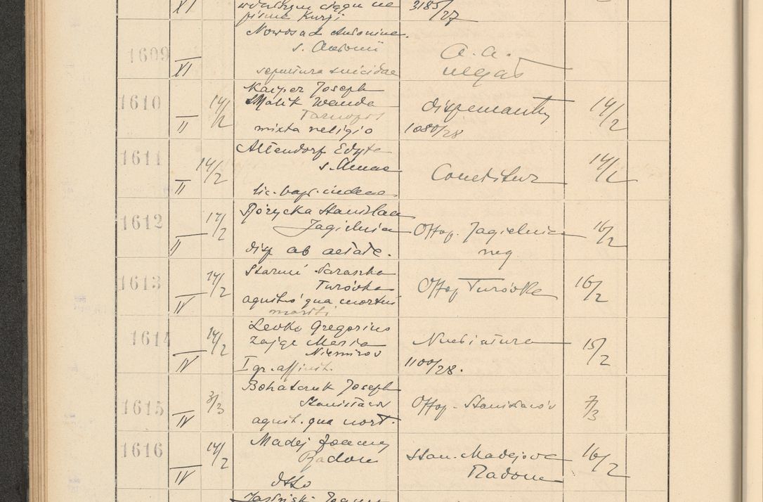 Zdjęcie nr 120 dla obiektu archiwalnego: Protocollum Consistorii lat. Leop. 1928
