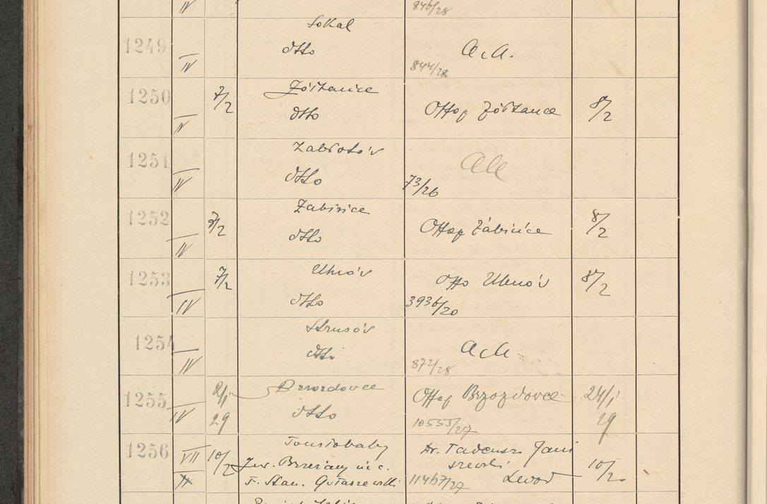 Zdjęcie nr 96 dla obiektu archiwalnego: Protocollum Consistorii lat. Leop. 1928