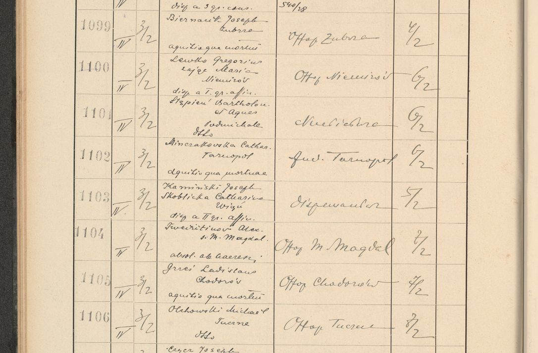 Zdjęcie nr 86 dla obiektu archiwalnego: Protocollum Consistorii lat. Leop. 1928