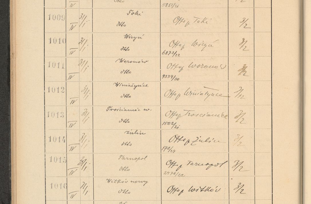 Zdjęcie nr 80 dla obiektu archiwalnego: Protocollum Consistorii lat. Leop. 1928